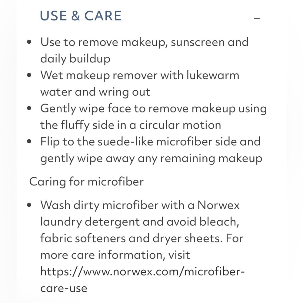 Norwex Dual-Sided Makeup Removers - Set of 5 - Picture 4 of 6